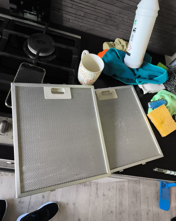 Cooker hood filters – after