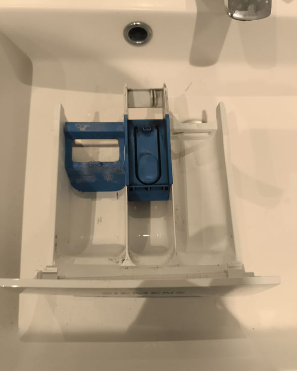 Washing machine detergent drawer – before