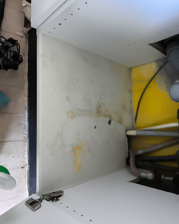 Cupboard under the sink – before